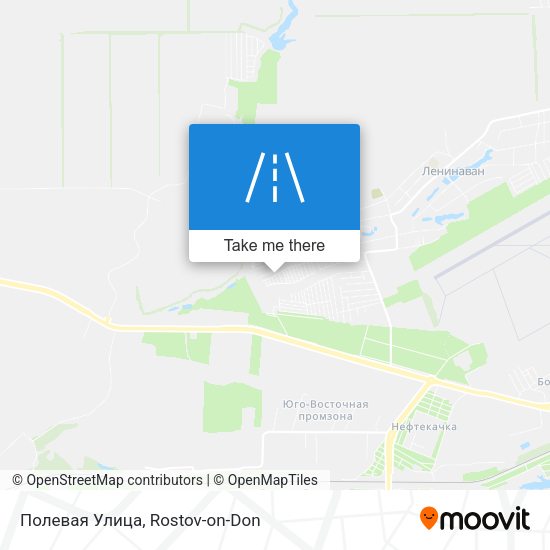 Полевая Улица map