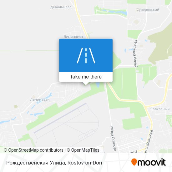 Рождественская Улица map