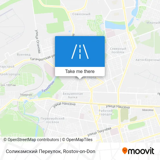 Соликамский Переулок map