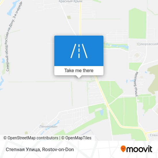 Степная Улица map