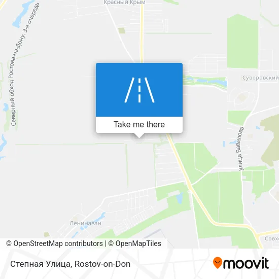 Степная Улица map