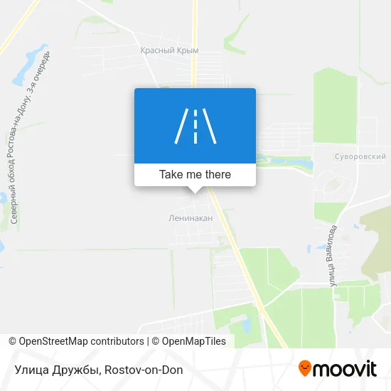 Улица Дружбы map