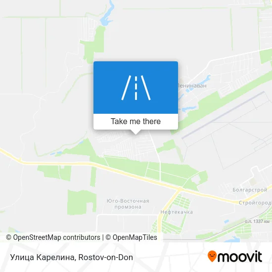 Улица Карелина map