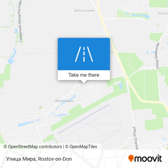 Улица Мира map