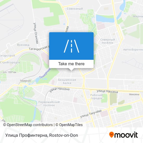 Улица Профинтерна map
