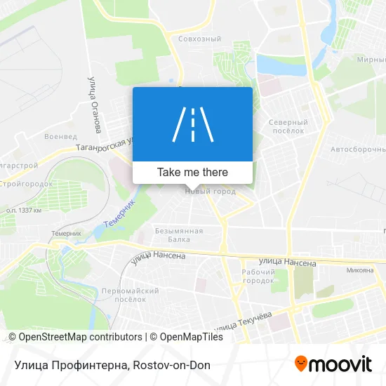 Улица Профинтерна map