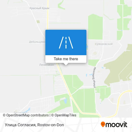 Улица Согласия map