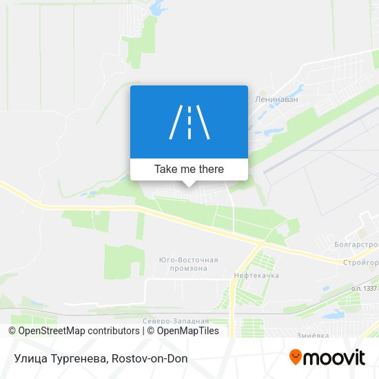 Улица Тургенева map