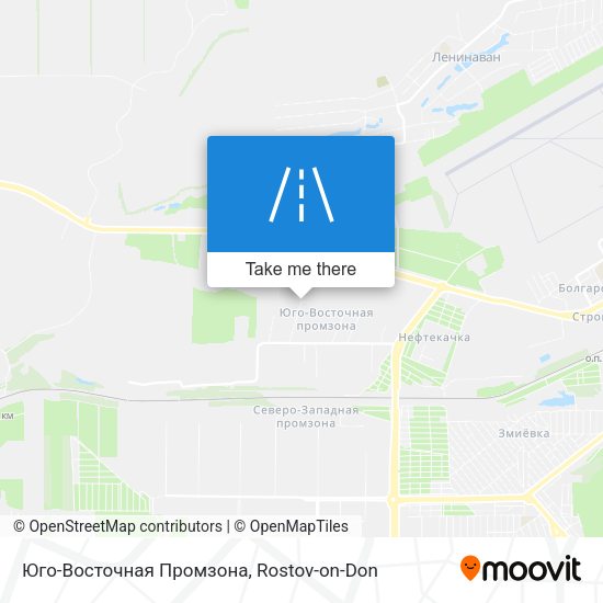 Юго-Восточная Промзона map