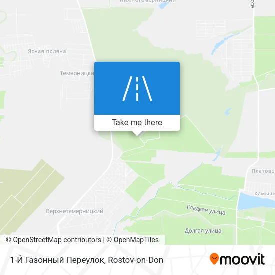 1-Й Газонный Переулок map