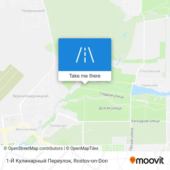 1-Й Кулинарный Переулок map