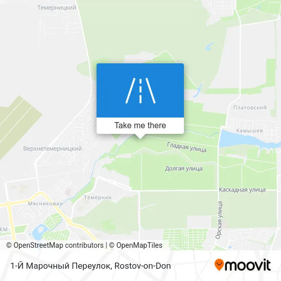 1-Й Марочный Переулок map