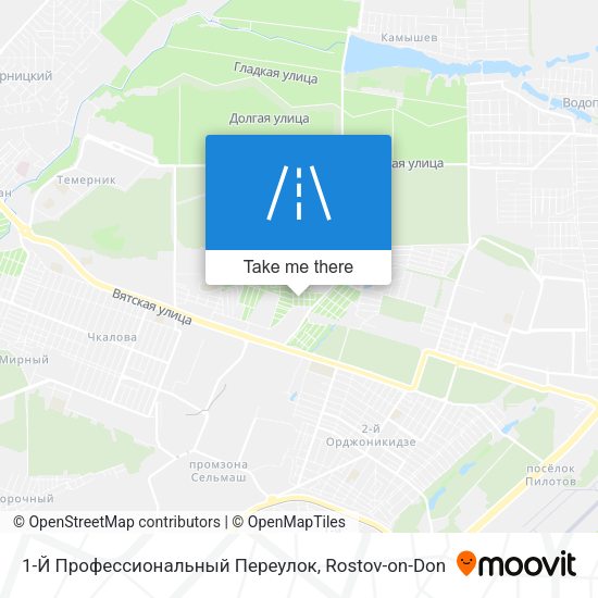 1-Й Профессиональный Переулок map
