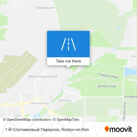1-Й Спутниковый Переулок map