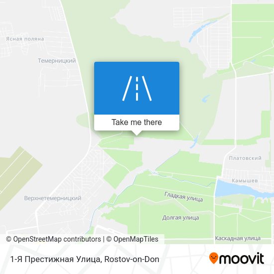 1-Я Престижная Улица map