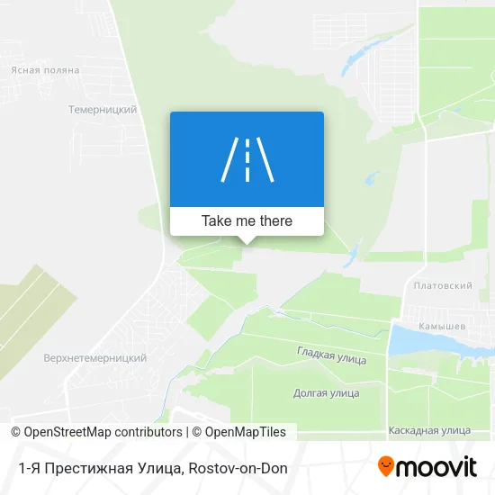 1-Я Престижная Улица map