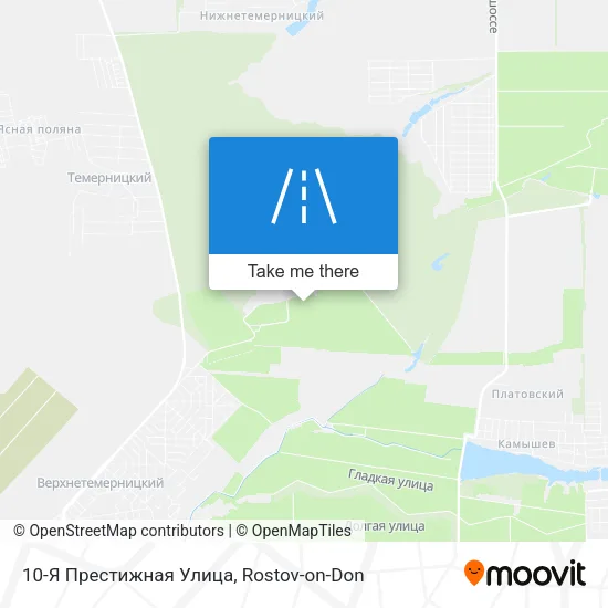 10-Я Престижная Улица map