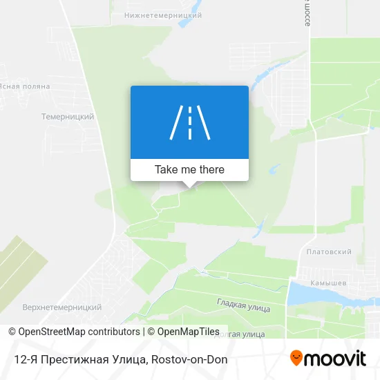 12-Я Престижная Улица map