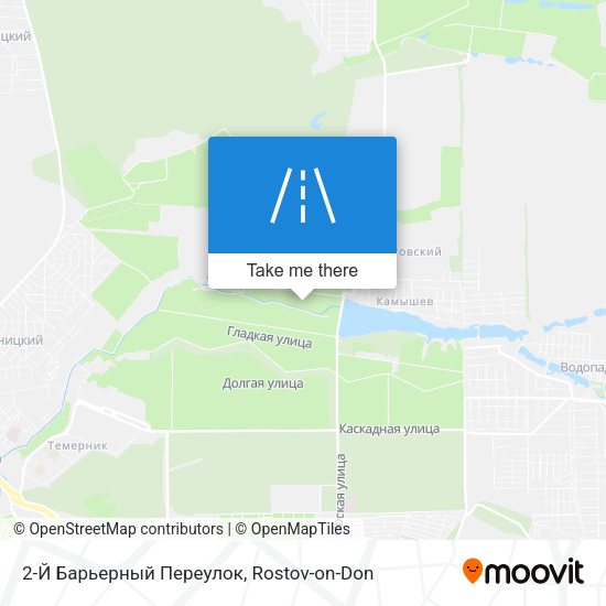 2-Й Барьерный Переулок map