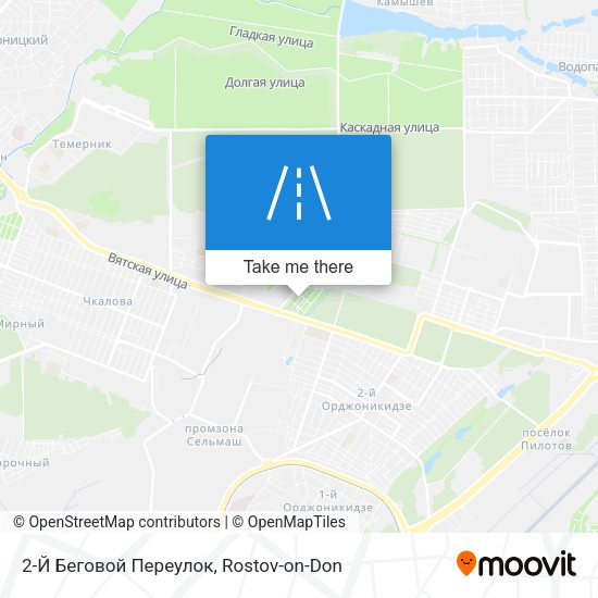 2-Й Беговой Переулок map