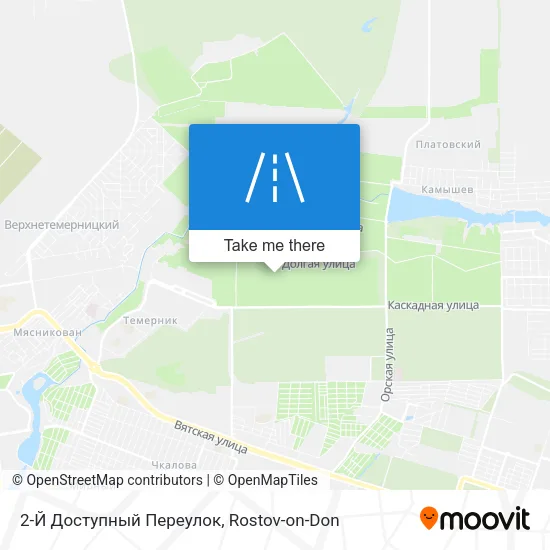 2-Й Доступный Переулок map
