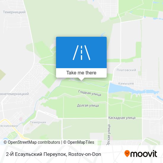 2-Й Есаульский Переулок map