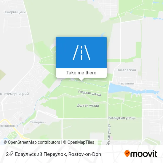 2-Й Есаульский Переулок map