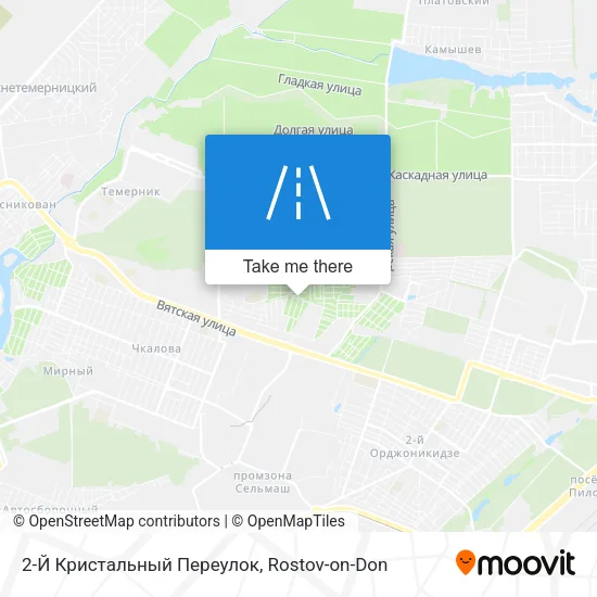 2-Й Кристальный Переулок map