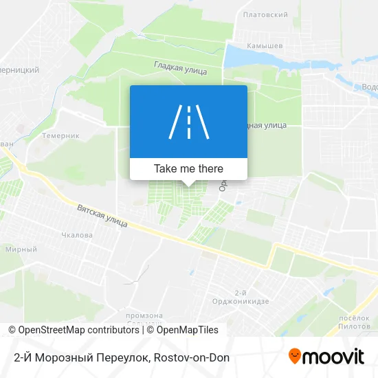 2-Й Морозный Переулок map