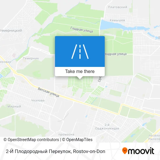 2-Й Плодородный Переулок map