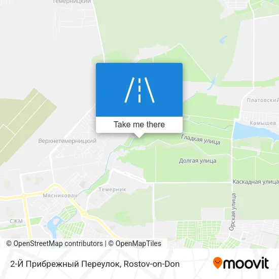 2-Й Прибрежный Переулок map