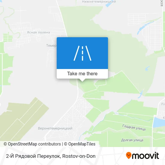 2-Й Рядовой Переулок map