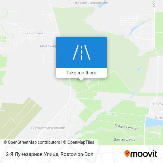 2-Я Лучезарная Улица map