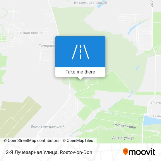 2-Я Лучезарная Улица map