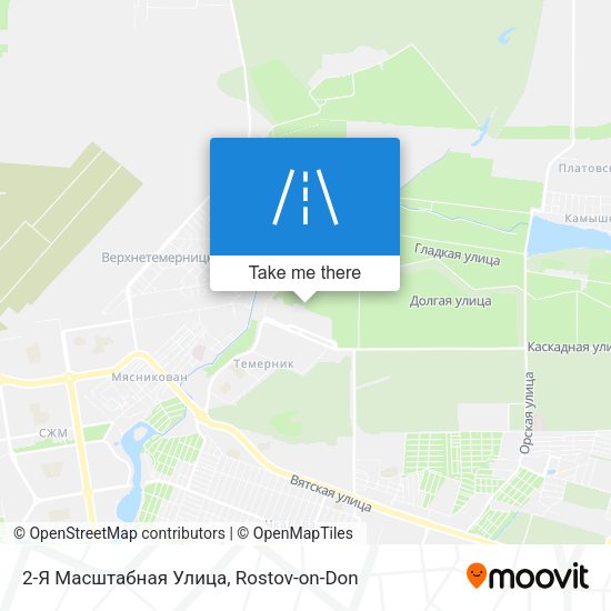 2-Я Масштабная Улица map