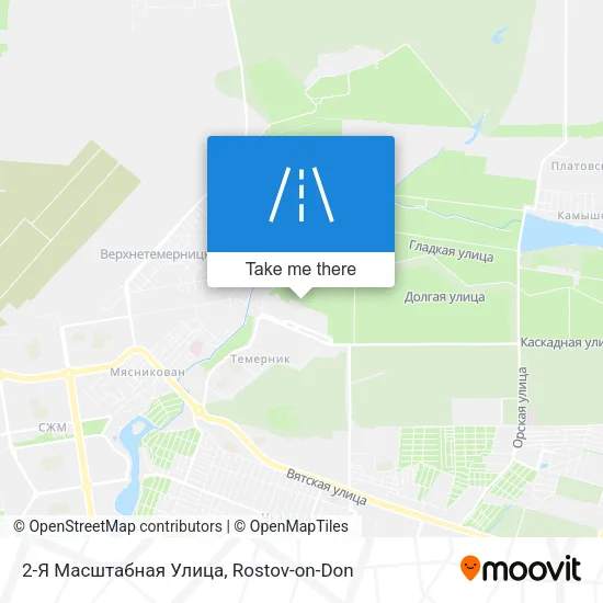 2-Я Масштабная Улица map