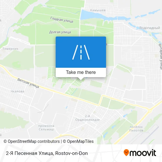 2-Я Песенная Улица map