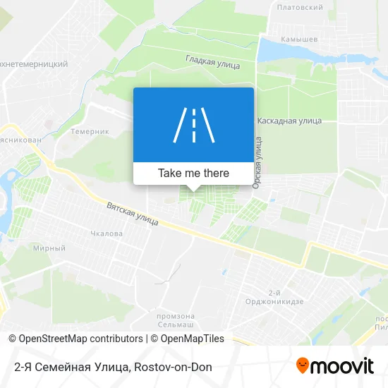 2-Я Семейная Улица map
