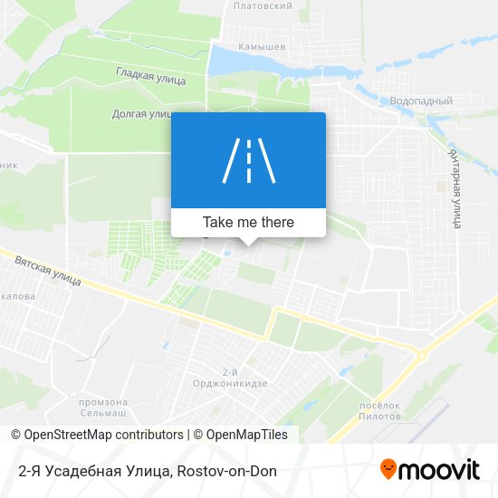 2-Я Усадебная Улица map