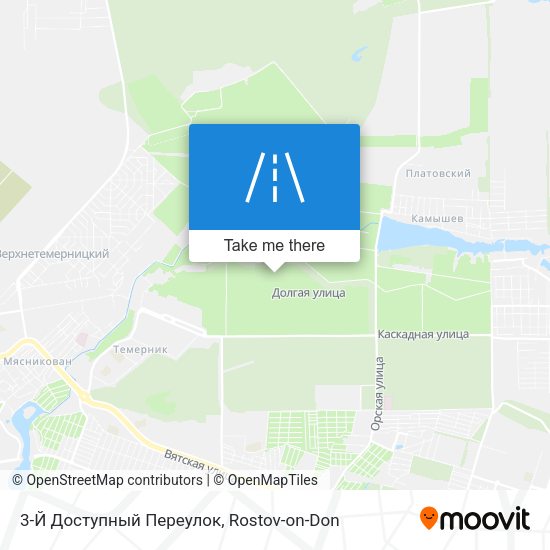 3-Й Доступный Переулок map