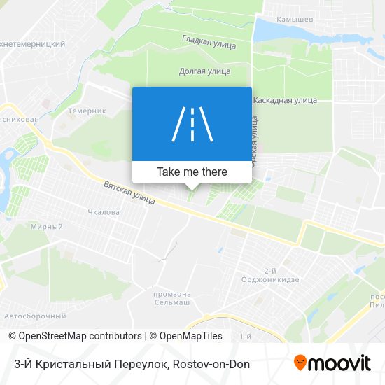 3-Й Кристальный Переулок map