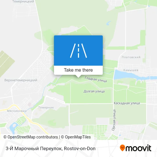 3-Й Марочный Переулок map