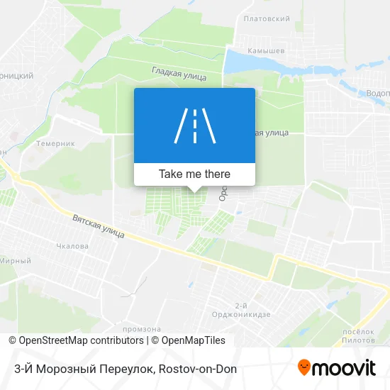 3-Й Морозный Переулок map