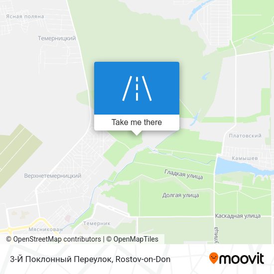 3-Й Поклонный Переулок map