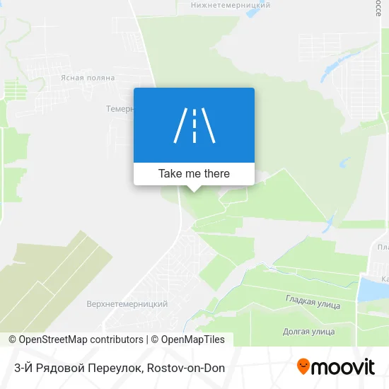 3-Й Рядовой Переулок map