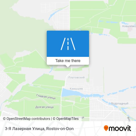 3-Я Лазерная Улица map