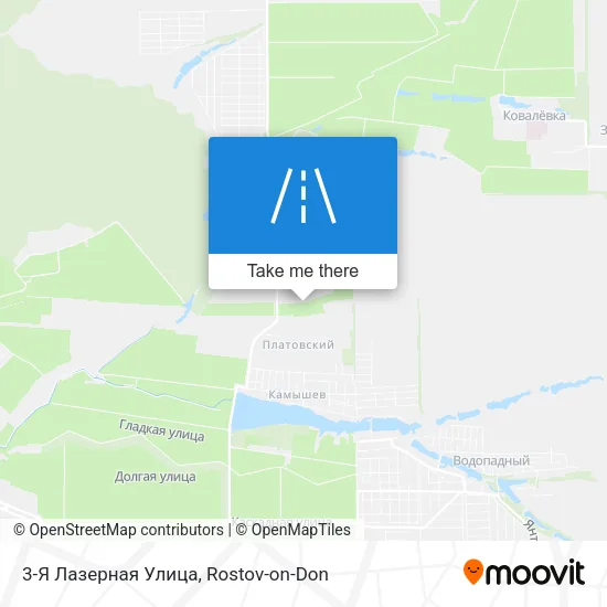 3-Я Лазерная Улица map