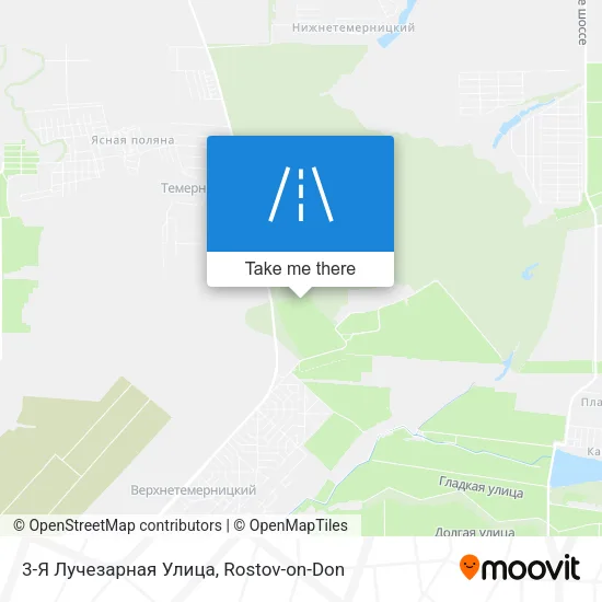 3-Я Лучезарная Улица map