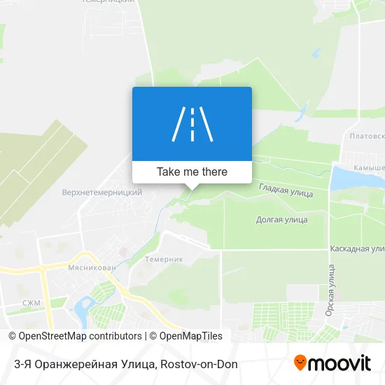 3-Я Оранжерейная Улица map