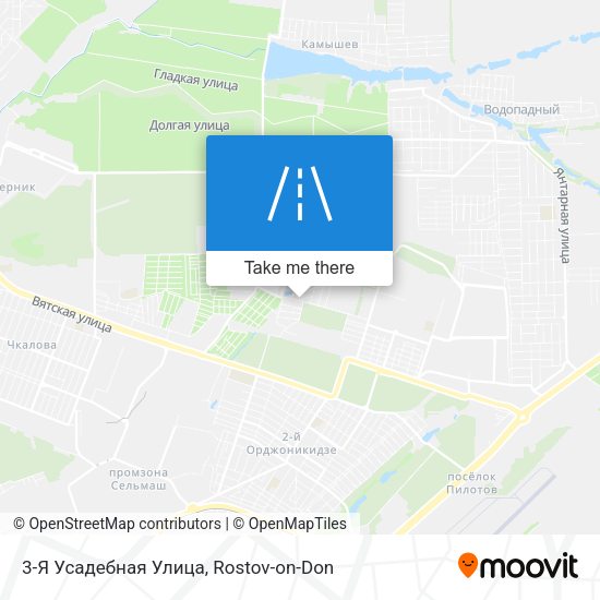 3-Я Усадебная Улица map